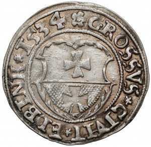 Zygmunt I Stary, Grosz Elbląg 1534