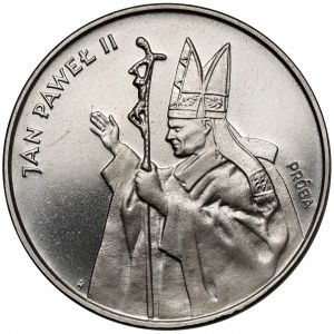 Próba NIKIEL 5.000 złotych 1987 Jan Paweł II - z krzyżem