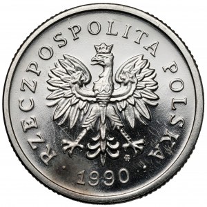 Próba NIKIEL 1 złoty 1990