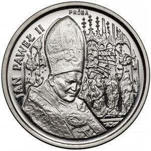 Próba NIKIEL 50.000 złotych 1991 Jan Paweł II - ołtarz