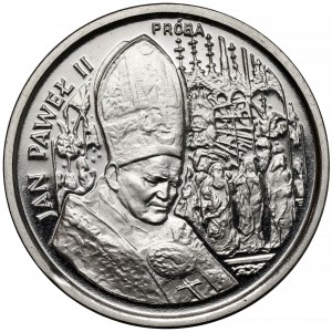 Próba NIKIEL 20.000 złotych 1991 Jan Paweł II - ołtarz