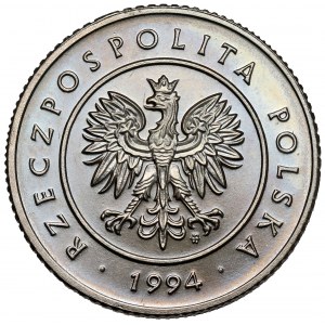 Próba NIKIEL 5 złotych 1994
