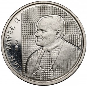 Próba NIKIEL 2.000 złotych 1989 Jan Paweł II - na kratce