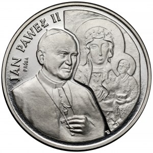 Próba NIKIEL 200.000 złotych 1991 Jan Paweł II - Matka Boska