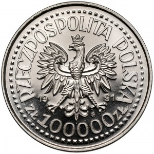 Próba NIKIEL 100.000 złotych 1991 Jan Paweł II - ołtarz