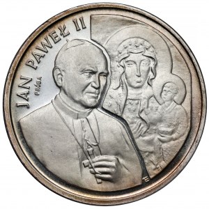 Próba SREBRO 200.000 złotych 1991 Jan Paweł II - Matka Boska