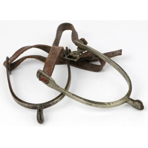 II RP, Ostrogi wojskowe, żołnierskie wz.31 - zestaw (2szt)