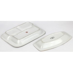 Polska i Niemcy, Porcelanowe półmiski - Orzeł wz.27