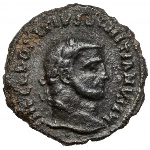 Domicjusz Domicjan (296-297 n.e.) Follis, Aleksandria - ekstremalnie rzadka