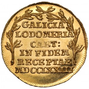 Galicia and Lodomeria, GOLDen token Adhesion to the Austrian Empire 1773