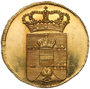Galicja i Lodomeria, ZŁOTY żeton Przyłączenie do Cesarstwa Austriackiego 1773