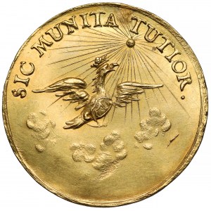 John III Sobieski, Coronation Bicentennial (1676) - SIC MUNITA TUTIOR
