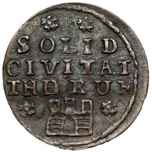 August III Sas, Szeląg Toruń 1761 - z BŁĘDEM