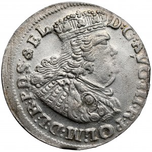 August III Sas, Szóstak Gdańsk 1763 REOE