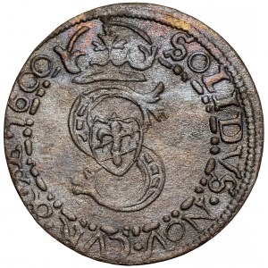 Kurlandia, Fryderyk i Wilhelm Kettlerowie, Szeląg Mitawa 1600 - pełna data