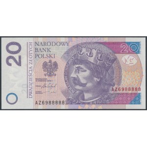 20 zł 2016 - AZ - 6988888