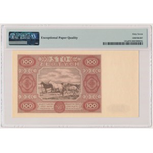 100 złotych 1947 - A - duża litera