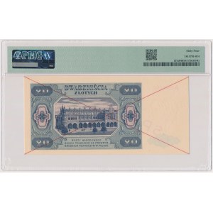 20 złotych 1948 - SPECIMEN - A