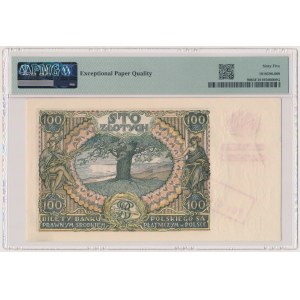 100 złotych 1934 z ORYGINALNYM przedrukiem GG