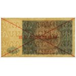 20 złotych 1946 - SPECIMEN - A 1234567