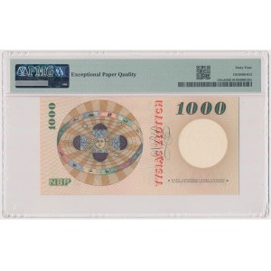 1.000 złotych 1962 - A 0000000 - niewprowadzony do obiegu - RZADKOŚĆ
