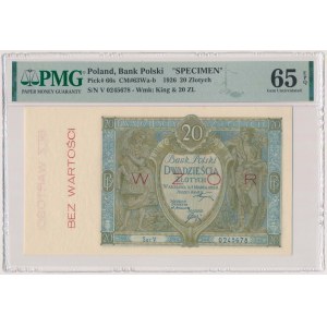 20 złotych 1926 - WZÓR - Ser.V