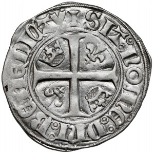 Francja, Karol VI (1380-1422) Blanc Guénar