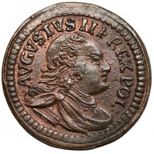 August III Sas, Szeląg 1749 - ANOMALNY