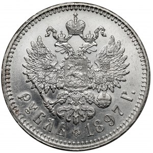Rosja, Mikołaj II, Rubel 1897-**, Bruksela