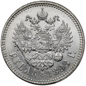 Rosja, Mikołaj II, Rubel 1898-**, Bruksela