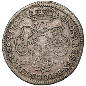 August II Mocny, Szóstak Lipsk 1702 EPH