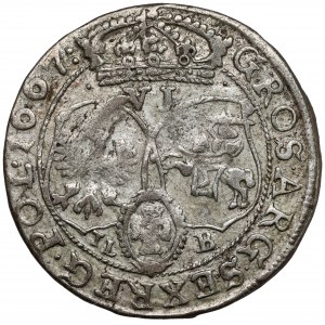 Jan II Kazimierz, Szóstak Bydgoszcz 1667 TLB
