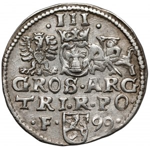 Zygmunt III Waza, Trojak Wschowa 1599 - rurkowana