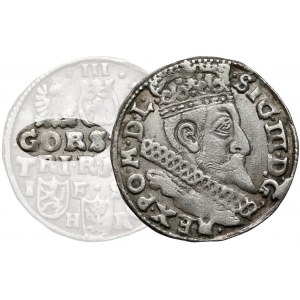 Zygmunt III Waza, Trojak Bydgoszcz 1598 - błąd GORS - b.rzadki