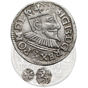 Zygmunt III Waza, Trojak Wschowa BEZ DATY - 2x Lewart