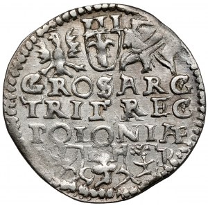 Zygmunt III Waza, Trojak Poznań 1597 - rzadsze popiersie