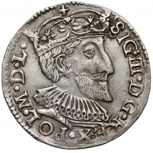 Zygmunt III Waza, Trojak Olkusz 1592 - wczesny