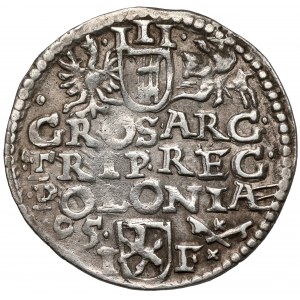 Zygmunt III Waza, Trojak Poznań 1595 - 2x DATA