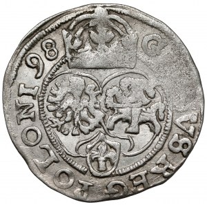 Zygmunt III Waza, Grosz Lublin 1598 - Rex armatus