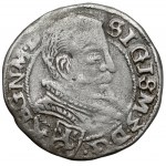 Zygmunt III Waza, Grosz Lublin 1597 - portretowy - data przy koronie