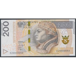 200 zł 2021 - EZ - 0000053 - niski numer dwucyfrowy