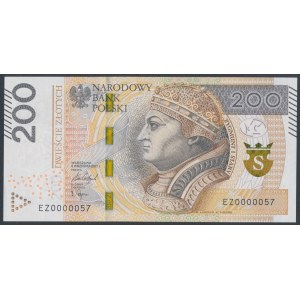 200 zł 2021 - EZ - 0000057 - niski numer dwucyfrowy