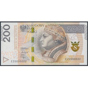 200 zł 2021 - EZ - 0000022 - niski numer dwucyfrowy
