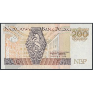 200 zł 2015 - AE - 0000999 - niski i jednorodny numer trzycyfrowy