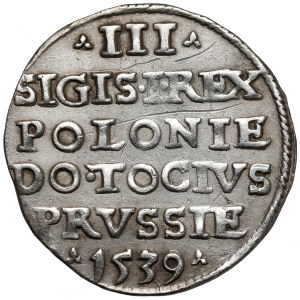 Zygmunt I Stary, Trojak Elbląg 1539