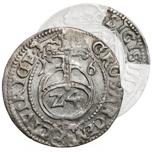 Zygmunt III Waza, Grosz (półtorak) Ryga 1616 - SIGIS - b.rzadki