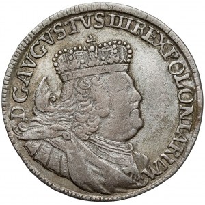 August III Sas, Trojak Lipsk 1754