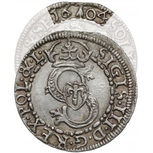 Kurlandia, Fryderyk i Wilhelm Kettlerowie, Szeląg Mitawa 1604 - bardzo rzadki