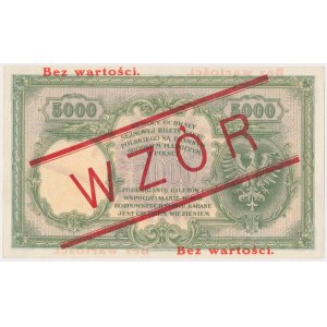 5.000 złotych 1919 - WZÓR