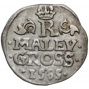 Czechy, Rudolf II, Maley Groschen 1585, Kuttenberg